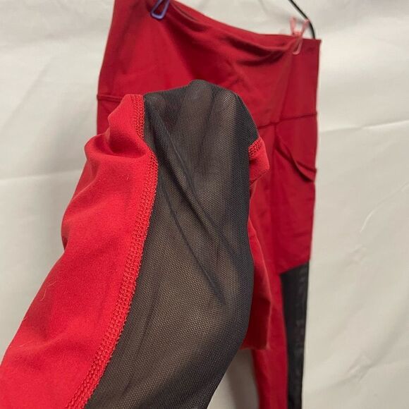 Red Joy Lab Leggings - Picture 2 of 5